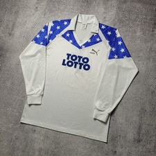 Vintage 80s Puma Made in West Germany Football Shirt Soccer Jersey Mens Size XL