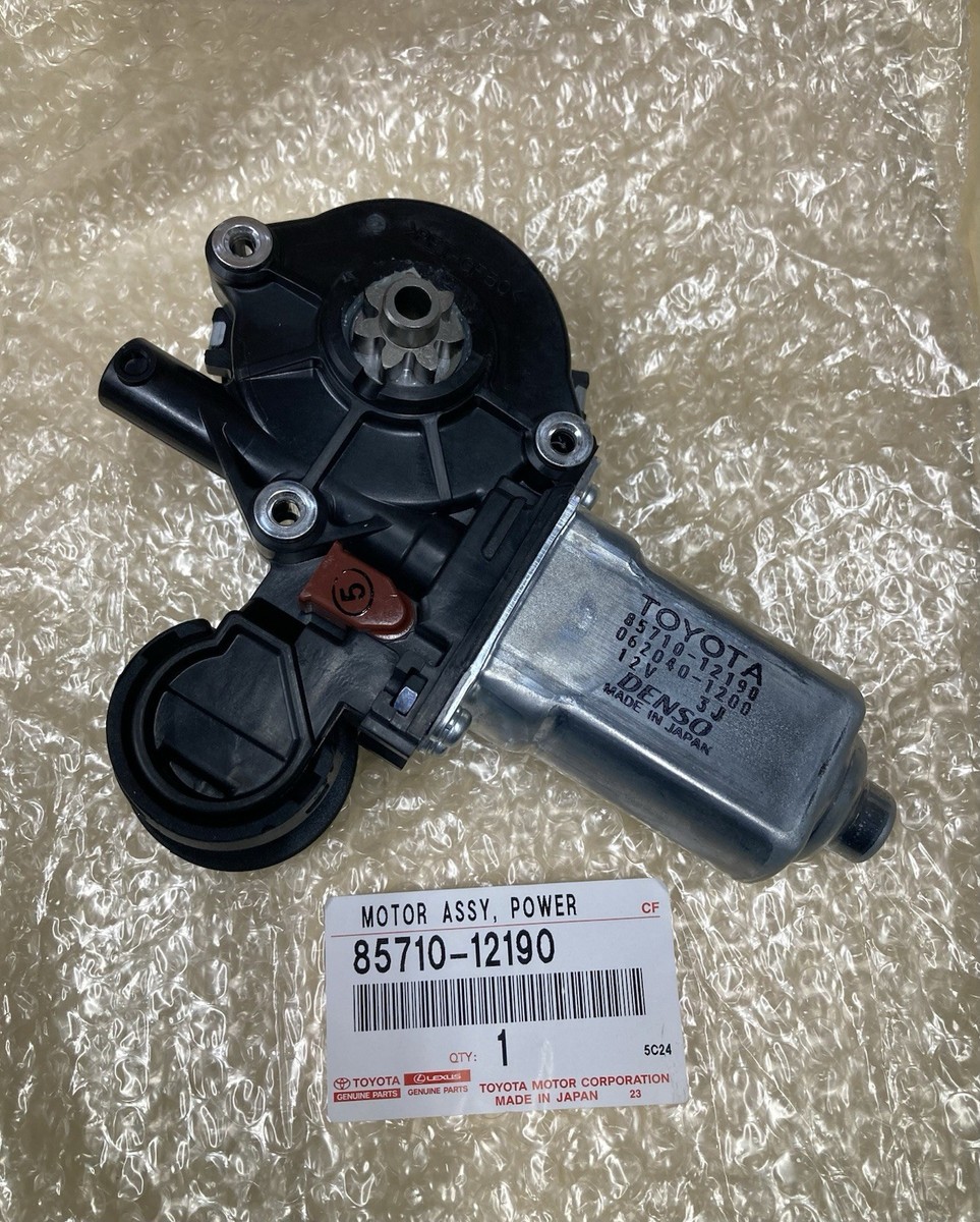 MOTOR ASSY, POWER WINDOW REGULATOR, RH Genuine Toyota OEM 85710