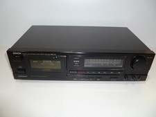 Denon DRM-510 Precision Stereo Cassette Tape Deck Tested Working