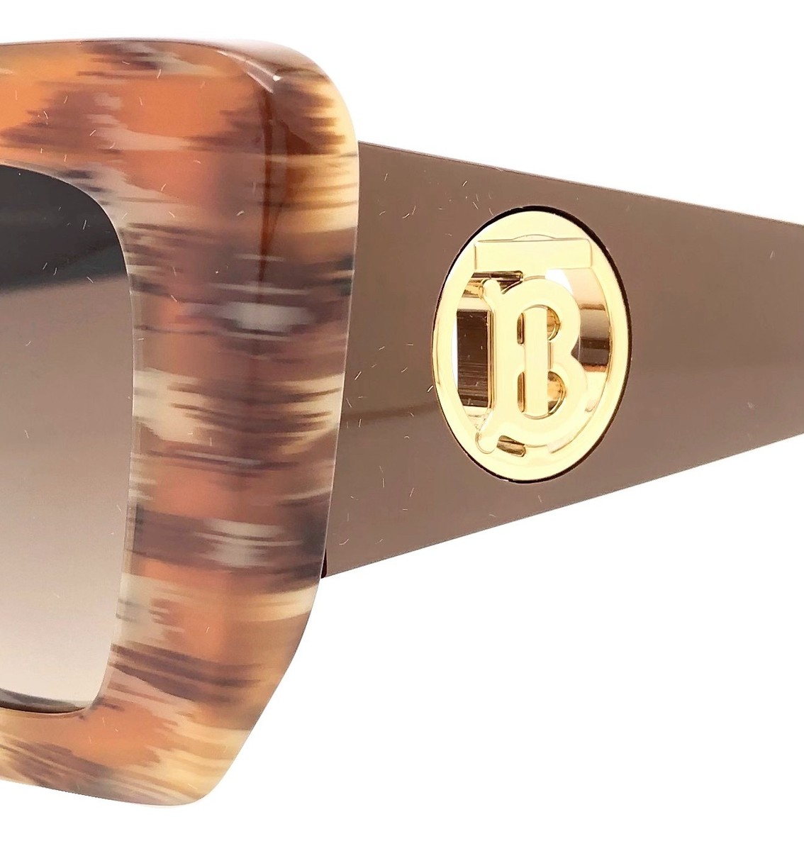 Burberry Daisy BE4344 394013 51mm Spotted Brown w/ Gradient  display picture 1