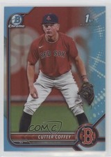2022 Bowman Draft Chrome Sky Blue Refractor Cutter Coffey #BDC-200 0xz8
