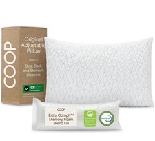 Coop Home Goods Original Adjustable Pillow, Queen Size Bed Pillows for Sleeping