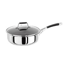 Stellar Saute Pan - 5000 Induction Flow range, 24cm Stainless Steel, Non-Stick