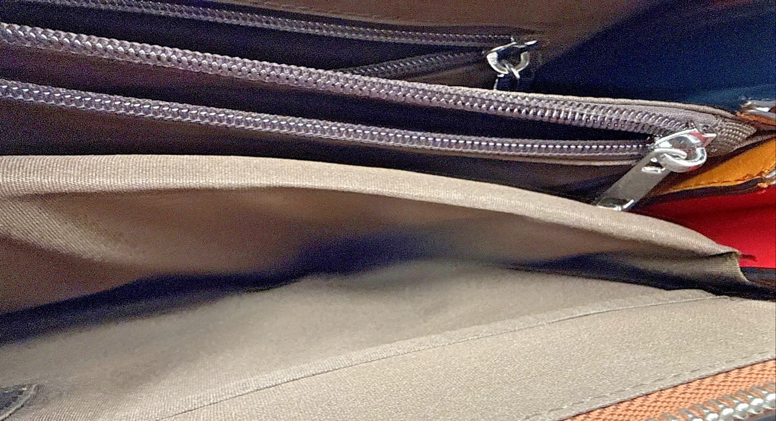 CLUCI Brown VeganLeather Briefcase Women Laptop Bag 16.5-17” Excellent Condition