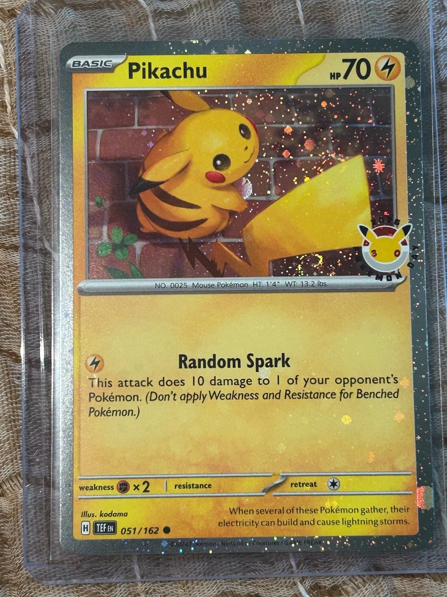 Pikachu Pokémon TCG Shadowless Individual Collectible Card Game