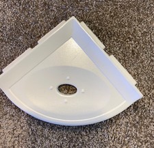 Corner Soap Dish-Almond Tile in