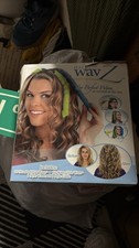 Hair WavZ Heatless Hair Curlers Spiral Curls Styling Kit 30 Pc