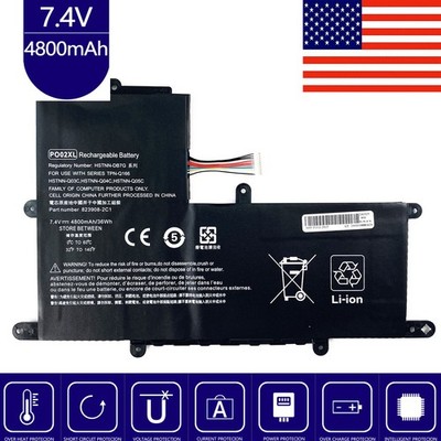 PO02XL Battery for HP Stream 11-AK0020NR 11-ah111dx 11-ah105tu 11-ah106tu R015WM