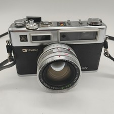 Yashica Electro 35 GSN Rangefinder Camera 45mm F/1.7 Lens  Case Spiderman Japan