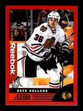 600. 2013-14 score . #102 Dave Bolland . Red Border Parallel panini . PWE .