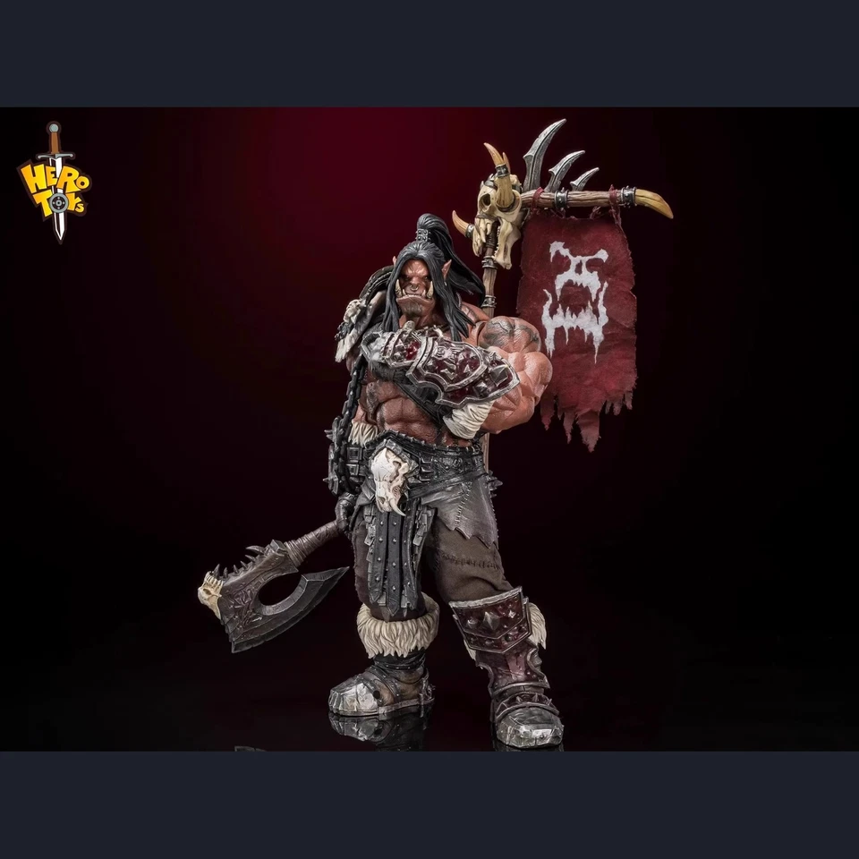 Hero Toys Grommash Hellscream Chief ORC Warrior 1/10 Soldier Model Action Figure - Image 3 of 4