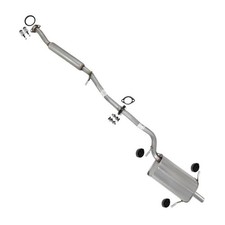 Stainless Steel Resonator Pipe Muffler Kit Fits 2006-2008 Subaru Forester 2.5l Stainless Steel Resonator Pipe Muffler Kit Fits 2006-2008 Subaru Forester 2.5l