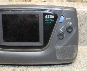 Sega Game Gear Portable Video Game System + 2 Games