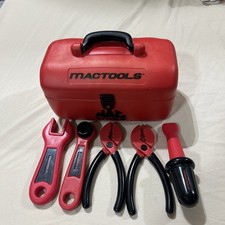 Mac Tools Ertl Toy Toolbox Red Plastic With Tools