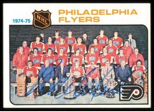 Rick MacLeish Autographed Signed 1975-76 Topps Card #95 Philadelphia Flyers