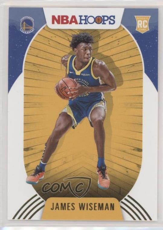 2020-21 Panini NBA Hoops Winter James Wiseman #205 Rookie RC 04ag