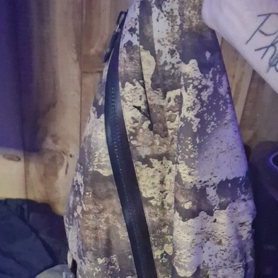 #ad Cabela#x27;s Hunting Camouflage Waiters Multicolor Zip Closure Adults Size 12 $100.00