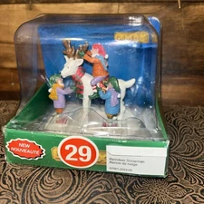 Brand New Lemax 2023 Reindeer Snowman Santa's Wonderland #33629