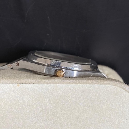 Rare Bulova Oak Style Quartz 8570118 Silver Dial 1985s Vintage Swiss Watch Men - Picture 7 of 11