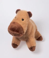 Douglas Toys Craig Capybara Muzzle Plush Stuffed Animal Toy, 7" long
