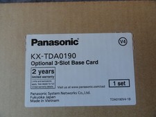 Panasonic (PreOwned) Optional 3-Slot Base Card -Nice Shape (KX-TDA0190)