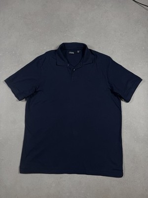CHAPS Polo Herren Size: 3XLT Navy Blau Preppy Old Money
