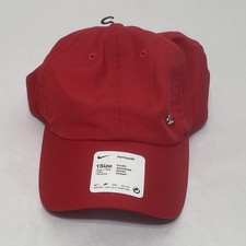 NIKE Youth Unisex FUTURA Swoosh H86 Sport Golf Tennis Adjustable Cap Red AV8055