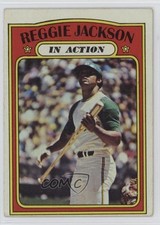 1972 Topps In Action Reggie Jackson #436 HOF 10gd