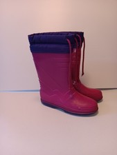 Totes Big Girls Pink Waterproof Lined Snow Boots Size 2 Youth