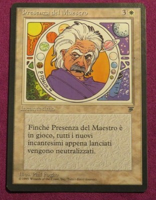 MTG Legends Italian - Presence of the Master (Presenza del Maestro) NM