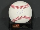 AJ Ewing New York Mets Auto Signed Major League Baseball .