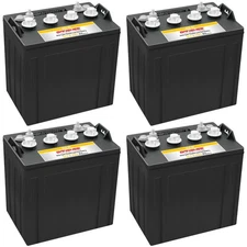 4 Pack (32V Combo) Banshee 8V Flooded Lead Acid Batteries, Replaces Trojan T875