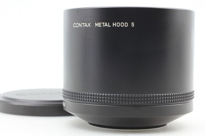 MINT w/ Cap K-84] Contax Metal Hood 5 + Ring 55/86 From JAPANFrom