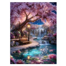 Diamond Art Kits for Adults, Glowing Forest 5D Diamond Painting for Adults Be,,