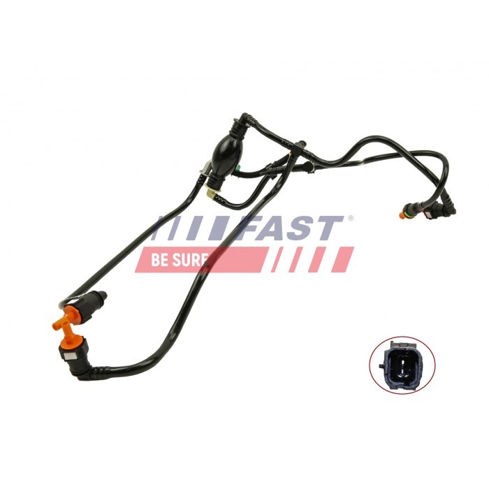 Tuyau de carburant 1574T0 durite alimentation essence diesel pour Peugeot 206 207 C3 Bipper