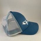 YETI Tarpon Fish Light Blue Teal Trucker Hat Cap Mesh Snapback Perfect Condition — photo 4