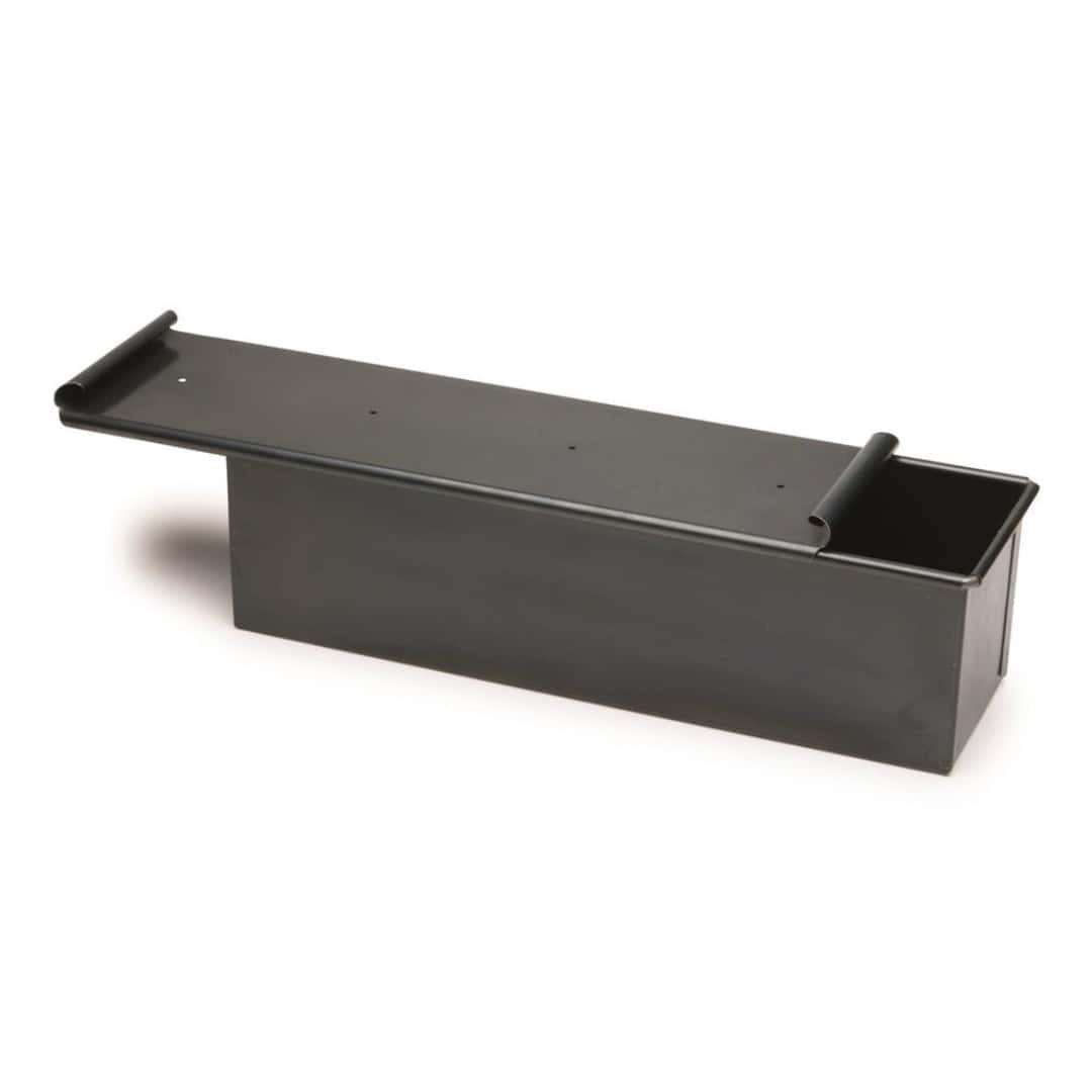 Rectangular Cake Pan With Metal Lid 30X10 Cm - Agnelli - Sweets