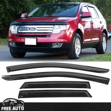 For 07-14 Ford Edge Window Visor Vent Sun Rain Deflector Guard 4pcs Set