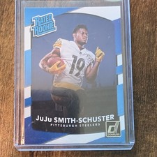 Panini Donruss Rated Rookie JuJu Smith-Schuster Steelers #326 RC 2017 Card. rookie card picture