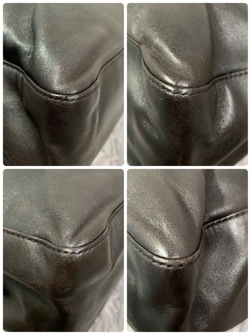 Excellent Condition PRADA Chain Shoulder Bag Crossbody Leather thumbnail 7