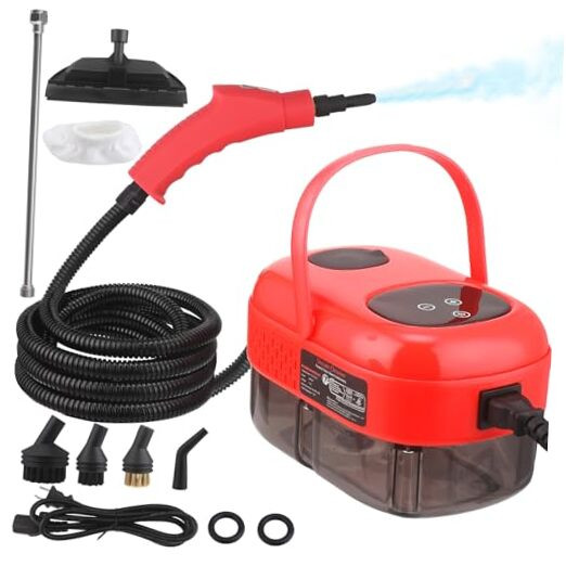 2800W Smart Touch Screen Steam Cleaner with High Pressure Steamer-image