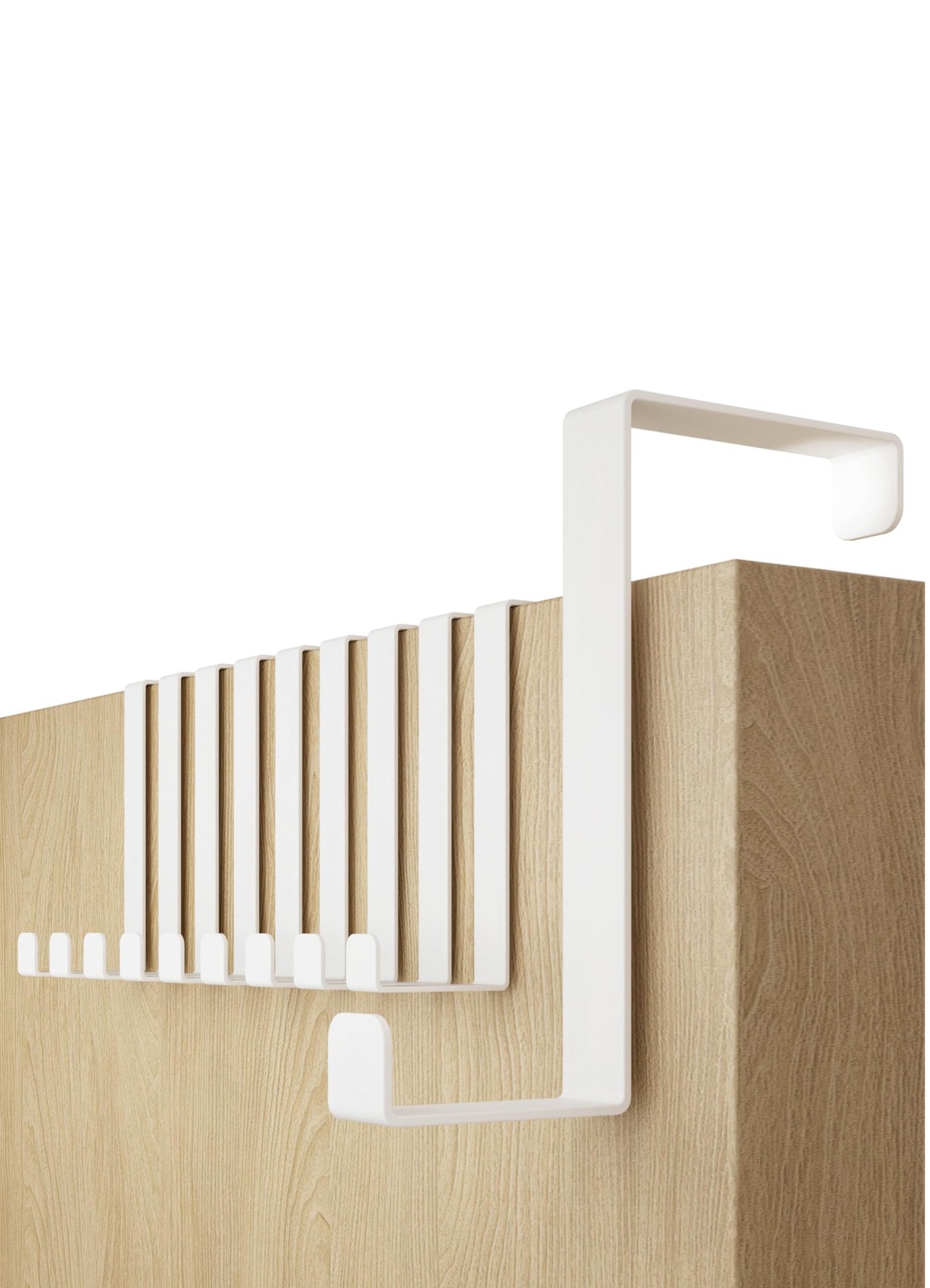 Over Door Hooks Set of 10, Holds 8KG, Coat/Wreath Hanger for Doors 3.6/4.6cm