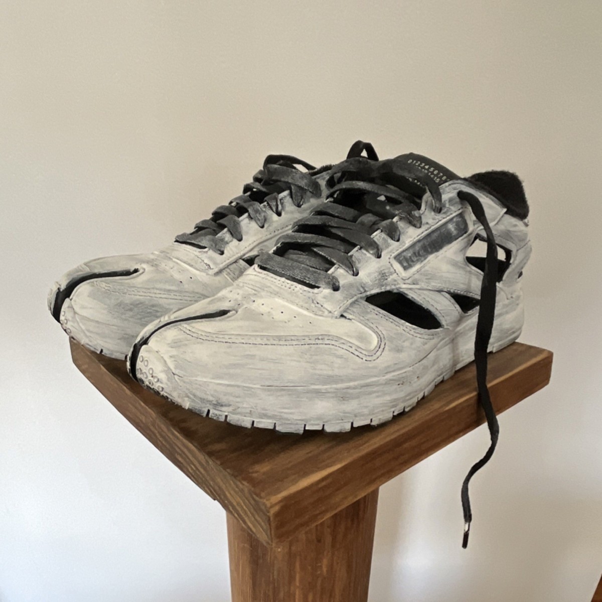 Reebok x Maison Margiela Classic Leather Whiteout Men's Sneakers