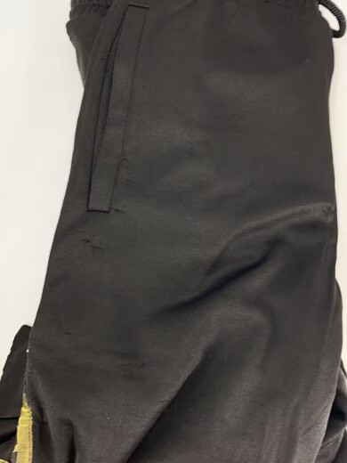 FENDI Side Zucca Pattern Track Pants/ Jeans/ Size 46/ Cotton/ Black/ FAB542A9QR thumbnail 4