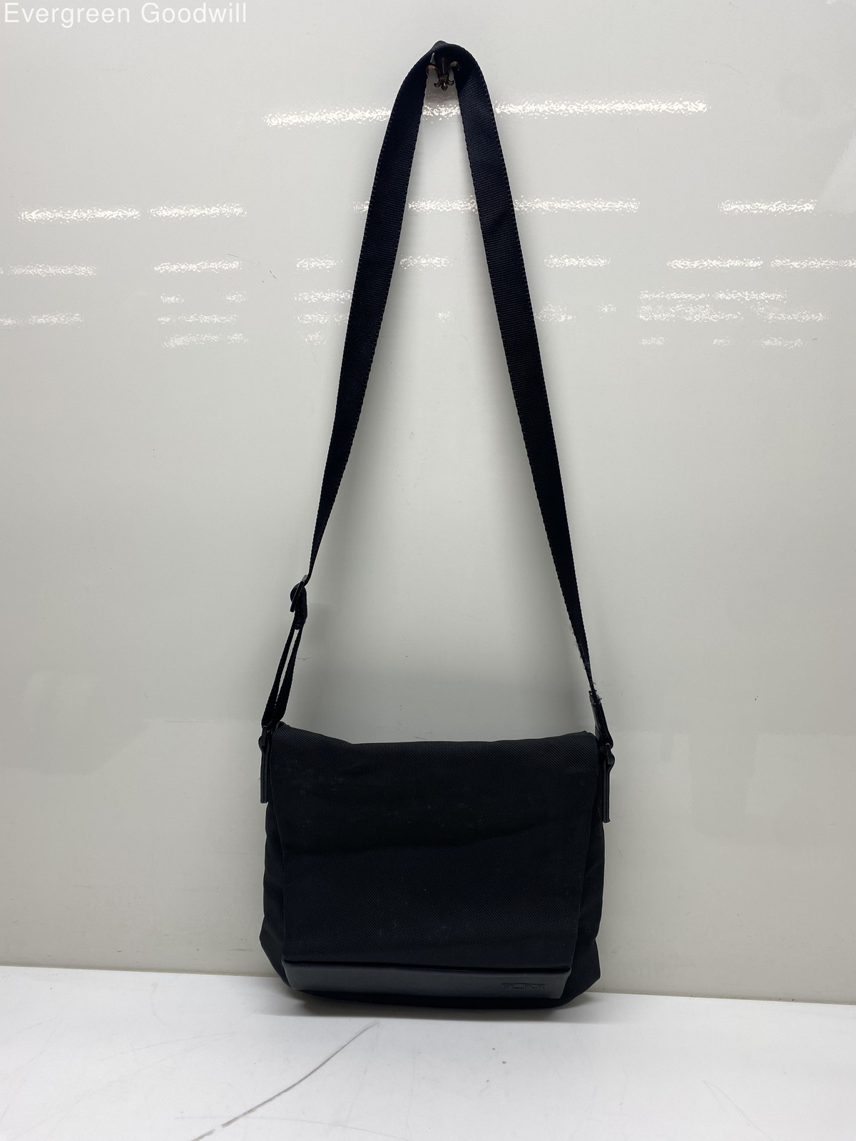 Tumi Black Messenger Bag