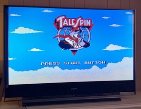 🔥 NES Disney&rsquo;s Talespin 1991 Tale Spin Capcom Ex-Rental - No Manual - Works!