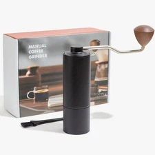 Stainless Steel Manual Coffee Grinder, Portable Haand Grinder for Coffee Lovers
