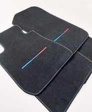 Premium Velours Fu�matten STICK 3 farbig f�r BMW E46 Compact Limo Touring Coupe