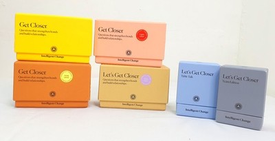 Intelligent Change Let's Get Closer 6er Karten Set Paket Englisch Neu