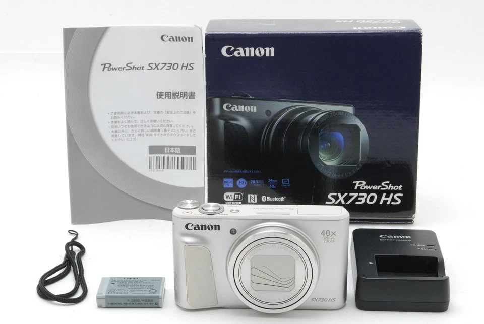 [TOP MINT Box] Canon PowerShot SX730 HS Silver Compact Digital Camera From Japan - Image 2 of 4